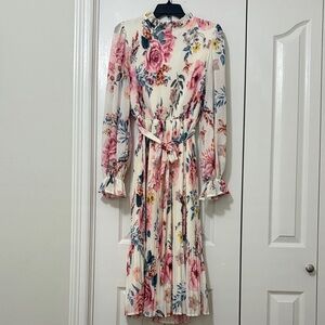 Floral Long Sleeve Dress